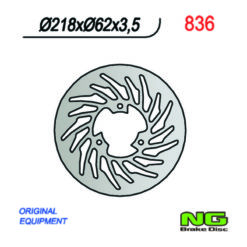 Bremsscheibe NG Brake Disc 218/62/3.5mm (3 Loch)