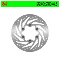 Bremsscheibe NG Brake Disc 240/80/4.5mm (6 Loch)