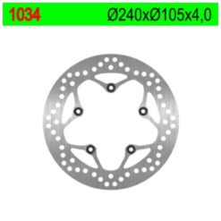 Bremsscheibe NG Brake Disc 240/105/4mm (5 Loch)