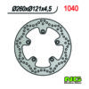 Bremsscheibe NG Brake Disc 260/121/4.5mm (5 Loch)