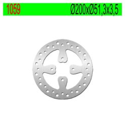 Bremsscheibe NG 200/51/3.5mm 4 Loch