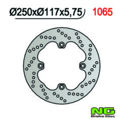 Bremsscheibe NG Brake Disc 250/117/5.7mm (4 Loch)
