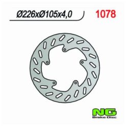 Bremsscheibe NG Brake Disc 226/105/4mm (5 Loch)