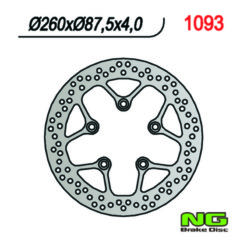 Bremsscheibe NG Brake Disc 260/87.5/4mm (5 Loch)