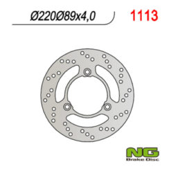 Bremsscheibe NG Brake Disc 220/89/4mm (3 Loch)