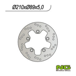 Bremsscheibe NG Brake Disc 210/89/5mm (5 Loch)