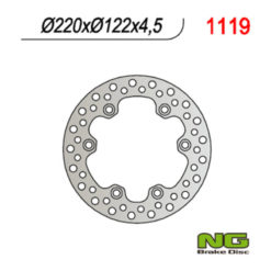 Bremsscheibe NG Brake Disc 220/122/4.5mm (6 Loch)