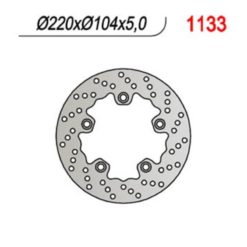 Bremsscheibe NG Brake Disc 220/104/5mm (5 Loch)