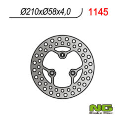 Bremsscheibe NG Brake Disc 210/58/4mm (3 Loch)