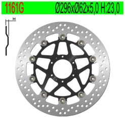 Bremsscheibe NG Brake Disc 296/62/5mm (6 Loch)