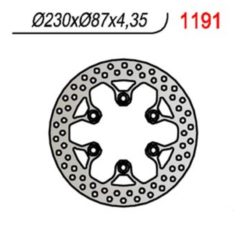Bremsscheibe NG Brake Disc 230/87/4.3mm (6 Loch)