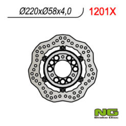 Bremsscheibe NG Brake Disc 220/58/4mm (3 Loch)