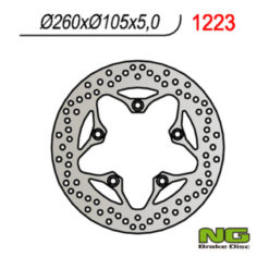 Bremsscheibe NG Brake Disc 260/105/5mm (5 Loch)