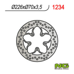 Bremsscheibe NG Brake Disc 226/70/3.5mm (5 Loch)