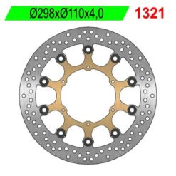 Bremsscheibe NG Brake Disc 298/110/4mm (6 Loch)