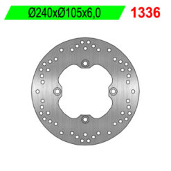 Bremsscheibe NG Brake Disc 240/105/6mm (4 Loch)