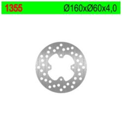 Bremsscheibe NG Brake Disc 160/60/4mm (4 Loch)