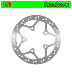Bremsscheibe NG Brake Disc 260/98/4mm (5 Loch)