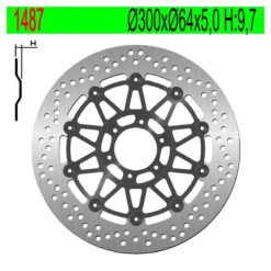 Bremsscheibe NG 300/64/5mm 6 Loch