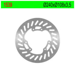 Bremsscheibe NG Brake Disc 240/108/3.5mm (6 Loch)
