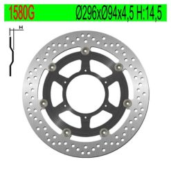 Bremsscheibe NG Brake Disc 296/94/4.5mm (6 Loch)