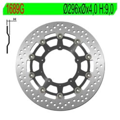 Bremsscheibe NG 296/4mm 5 Loch