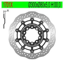 Bremsscheibe NG Brake Disc 300/80/5mm (5 Loch)