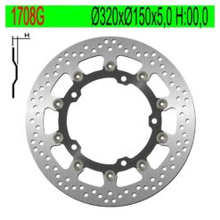 Bremsscheibe NG Brake Disc 320/150/5mm (5 Loch)