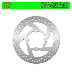 Bremsscheibe NG 265/83.5/6mm 4 Loch