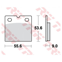 Bremsbeläge TRW-Lucas MCB819 Semi-Metal