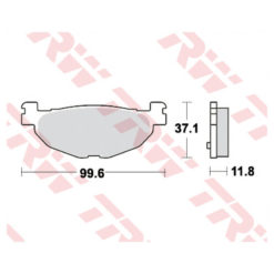 Bremsbelag Lucas MCB768LF Standard NML