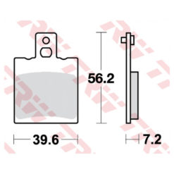 Bremsbelag Lucas MCB775LF Standard NML