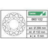 Bremsscheibe Lucas (MST 433 RAC) 298/132/6mm