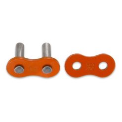 Kettenschloss 520 Nietschloss RK 520GXW, XW-Ring, *PLS*, neon orange