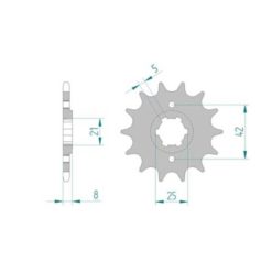 Ritzel Yamaha 520/14Z