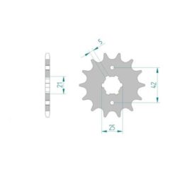 Ritzel Yamaha 520/15Z