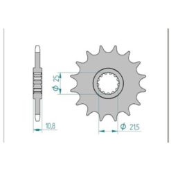 Ritzel Yamaha 520/16Z