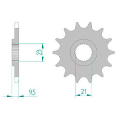 Ritzel Yamaha 520/15Z