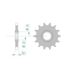 Ritzel Yamaha 525/16Z