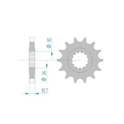 Ritzel Yamaha 530/15Z