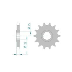 Ritzel Yamaha 532/16Z