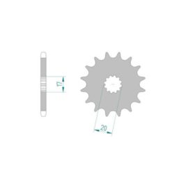 Ritzel AM6 428/11Z  PBR