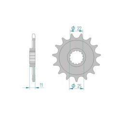 Ritzel Aprilia 520/16Z