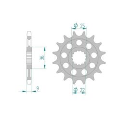 Ritzel Benelli 525/16Z