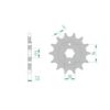 Ritzel Honda 520/12Z