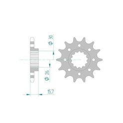 Ritzel Honda 525/16Z