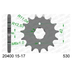 Ritzel Honda 530/16Z