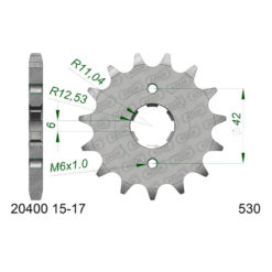 Ritzel Honda 530/15Z