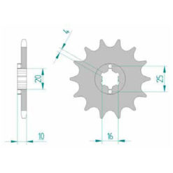 Ritzel Husqvarna 520/12Z