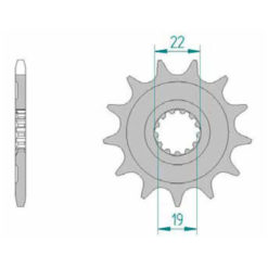 Ritzel Husqvarna 520/13Z